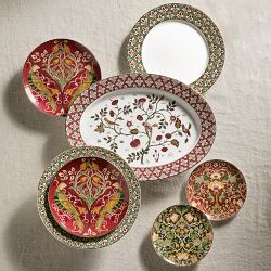 Morris &amp; Co. x Williams Sonoma Essex Dinner Plates, Set of 4