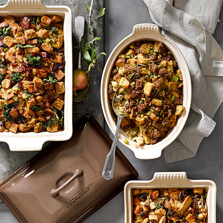 Le Creuset Heritage Stoneware Oval Covered Casserole Pan