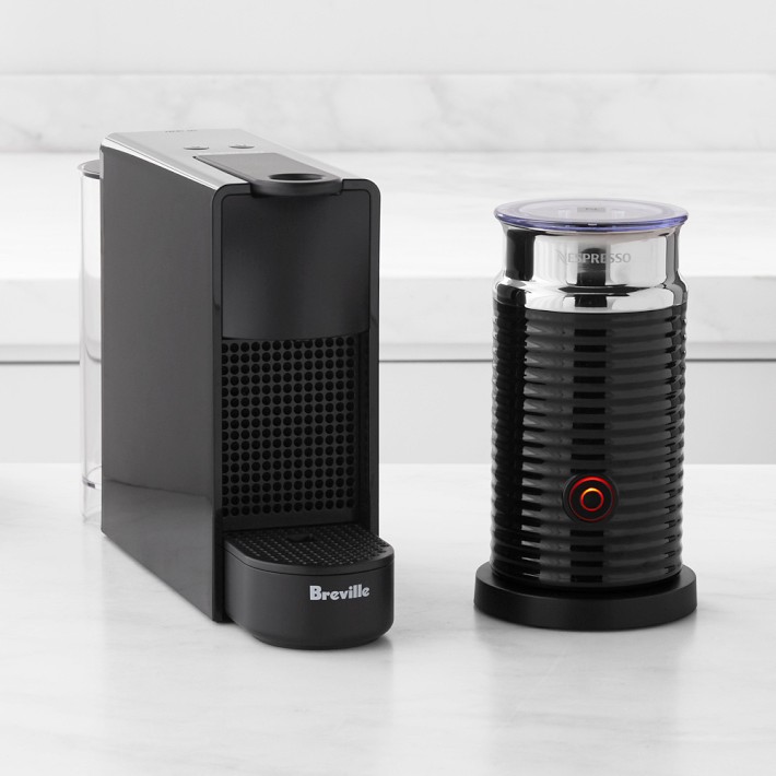 Nespresso Essenza Mini Espresso Machine by Breville with Aeroccino
