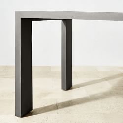 Larnaca Slate Grey Metal Dining Table &amp; Dining Chairs (94"-108")