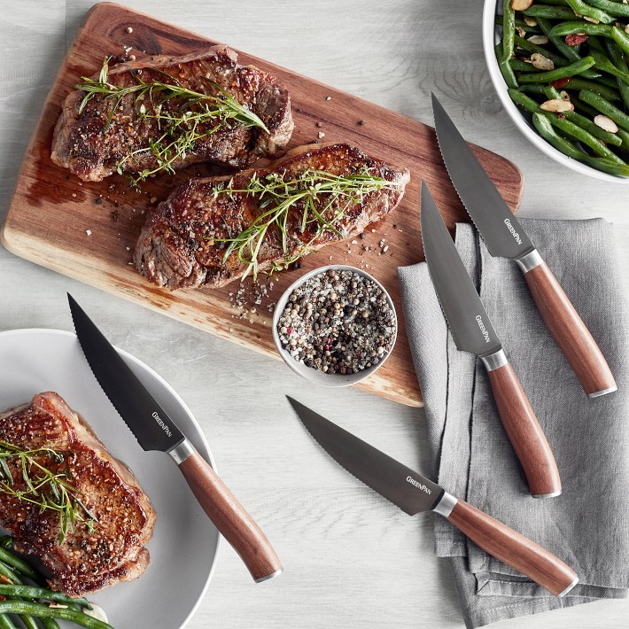 GreenPan™ Premiere Steak Knives, Set of 4 | Williams Sonoma