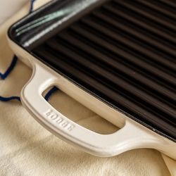 Lodge USA Enameled Cast Iron Grill Pan, 11&quot;