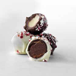 Williams Sonoma Peppermint Bark Truffles