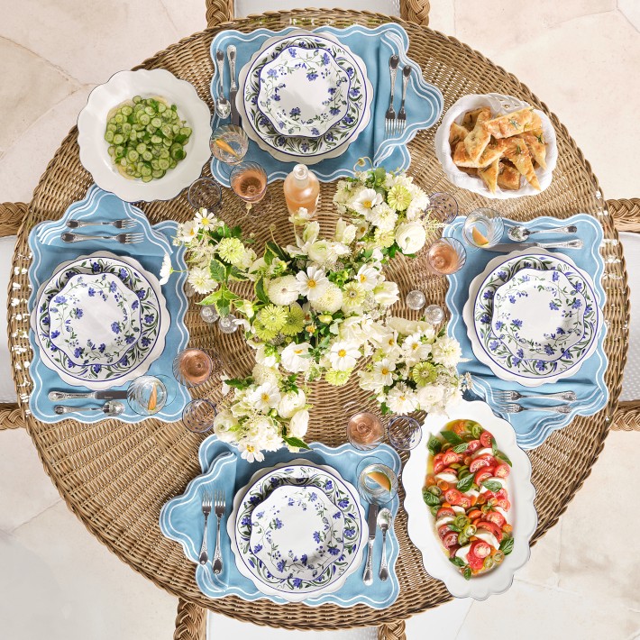 AERIN x Williams Sonoma Garden Bouquet Salad Plates | Williams Sonoma