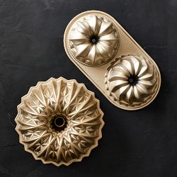 Nordic Ware Nonstick Cast Aluminum Duet Bundt&#174; Plaque