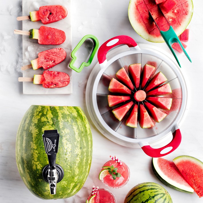 Watermelon Pop Slicer | Fruit Tools | Williams Sonoma Riveira watermelon slicer NEW main image 0