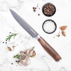 GreenPan&#8482; Premiere Serrated Utility Knife, 5&quot;