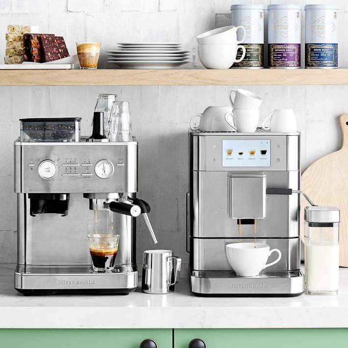 KitchenAid® Fully Automatic Espresso Machine KF8 | Williams Sonoma