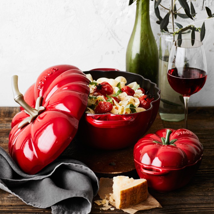 Staub Ceramic Stoneware Tomato Cocotte | Williams Sonoma