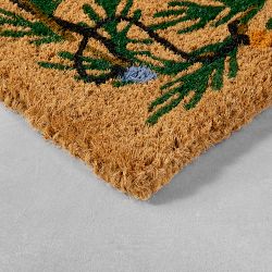 Williams Sonoma Evergreen Garland Doormat