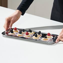 ANNA New York Striations Small Rectangular Tray