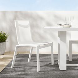 Santa Barbara Outdoor Metal Dining Side Chair