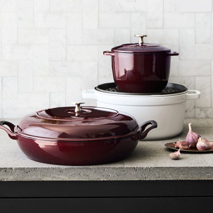 Staub Cast-Iron 3 1/2-Qt. Braiser | Williams Sonoma