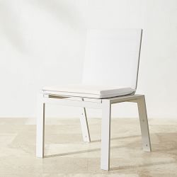 Santa Barbara Outdoor Metal Dining Side Chair