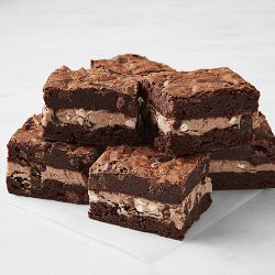 Williams Sonoma Hot Chocolate-Layered Brownie