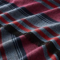 Aleah Stripe Throw, Pink