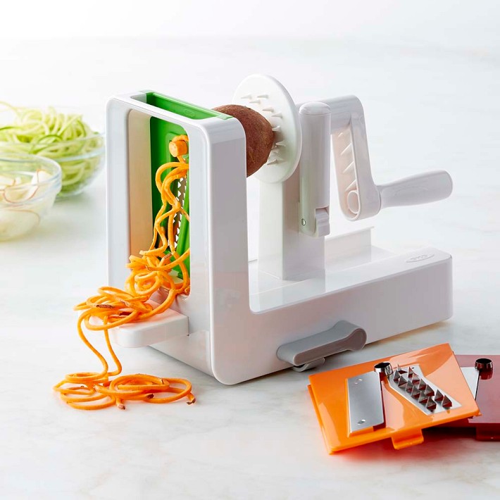 OXO スパイラライザー セット OXO Spiralizer | Zoodle Maker | Williams Sonoma