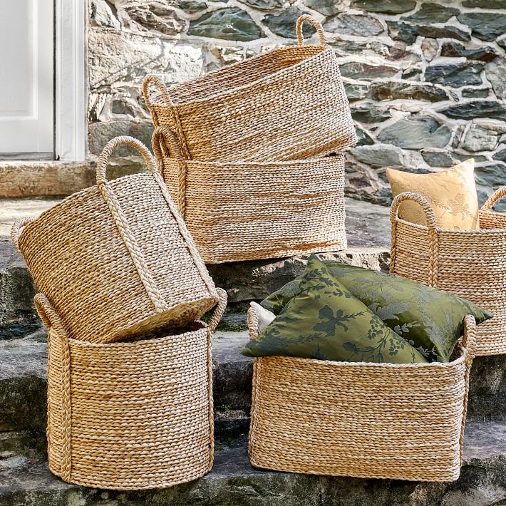 Josh Young x Williams Sonoma Home Eve Woven Basket | Williams Sonoma