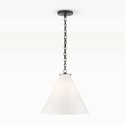 Scarlet Conical Pendant