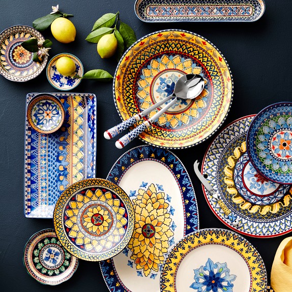 Sicily Pasta Bowls & Salad Bowl Set | Williams Sonoma