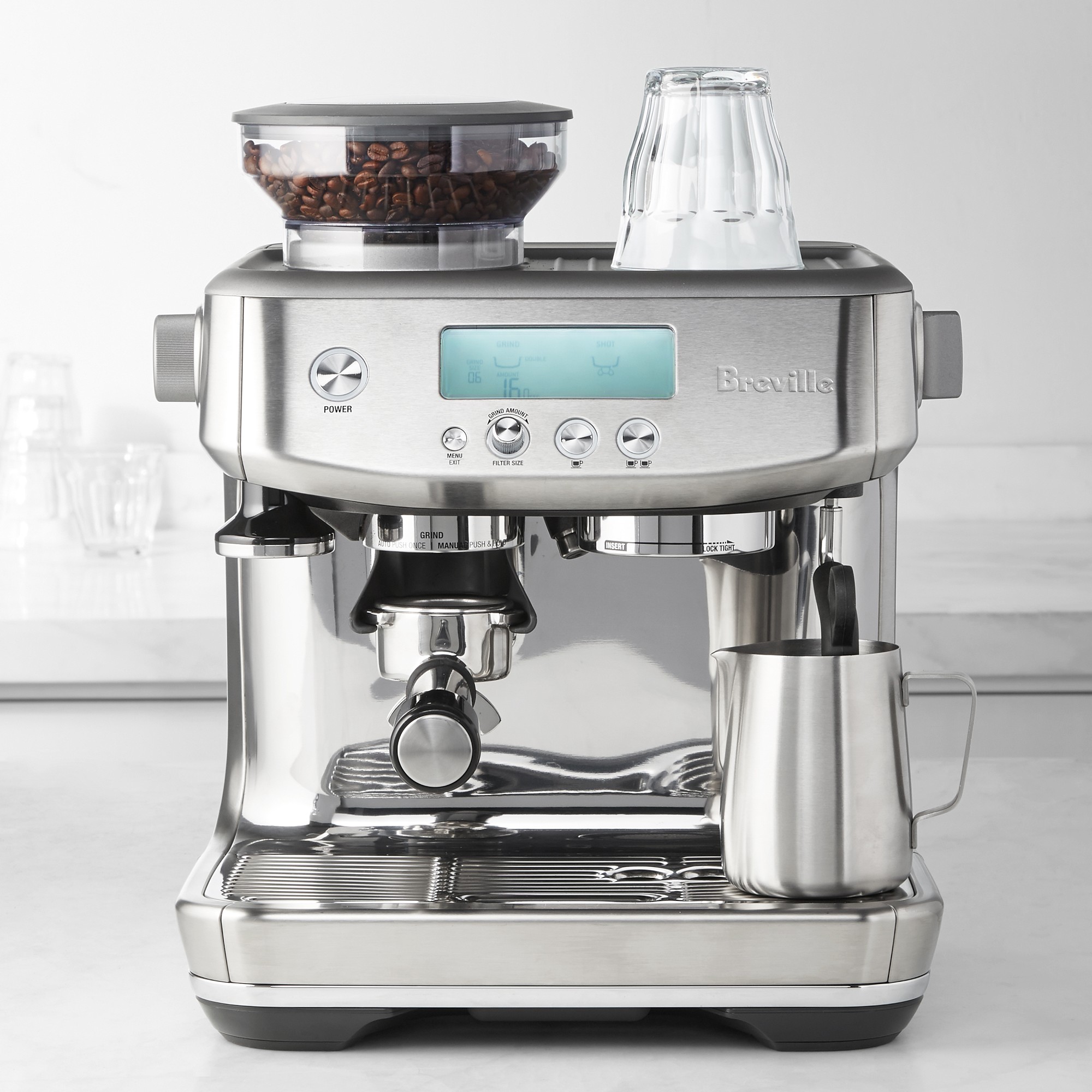 Breville Barista Pro Espresso Machine with Milk Frother | Williams