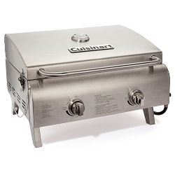 Cuisinart Chef's Style 2-Burner Tabletop Gas Grill