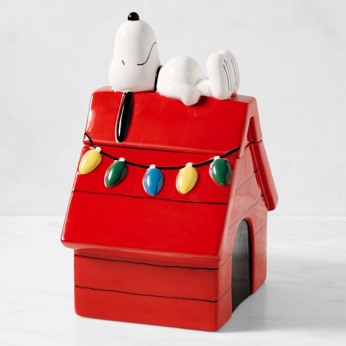 PEANUTS™ x Williams Sonoma Snoopy Cookie Jar | Williams Sonoma