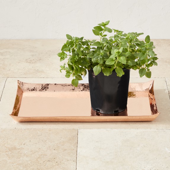 Copper Hammered Tray