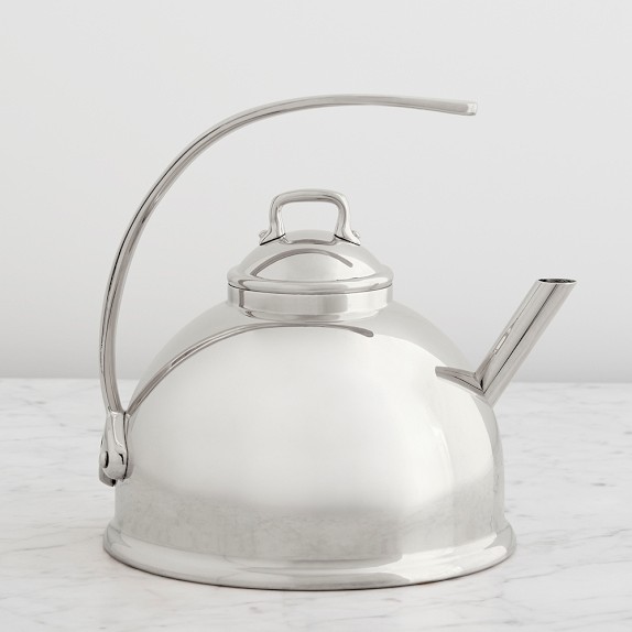 Mauviel M'Tradition Stainless-Steel Tea Kettle