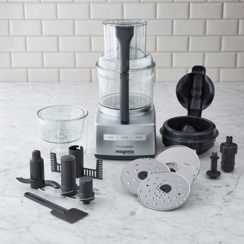 Magimix by Robot-Coupe Food Processor with Triple Pusher, 16-cup