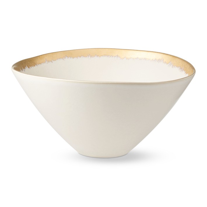 Brushed Gold Serving Bowl