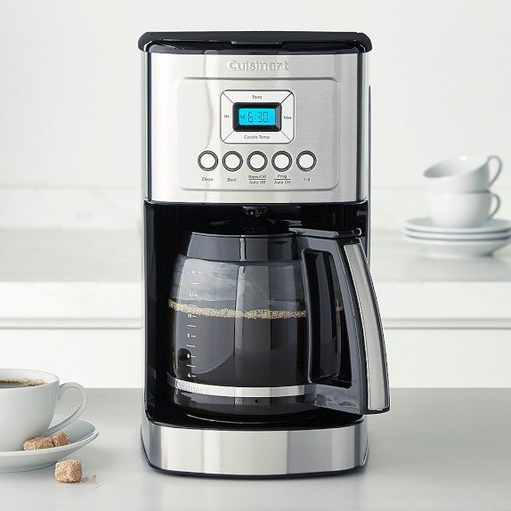 Cuisinart PerfecTemp Programmable Coffee Maker with Glass Carafe, 14-cup