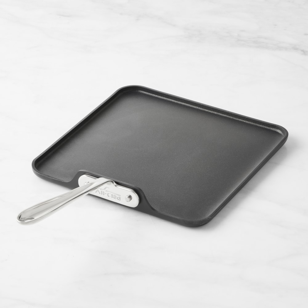 All-Clad HA1 Expert Hard Anodized Nonstick Square Griddle, 11" - 11"
