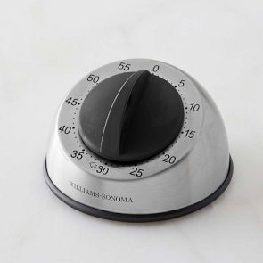 SALTER WILLIAMS-SONOMA アナログスケール Williams Sonoma Stainless-Steel Mechanical Timer | Williams Sonoma