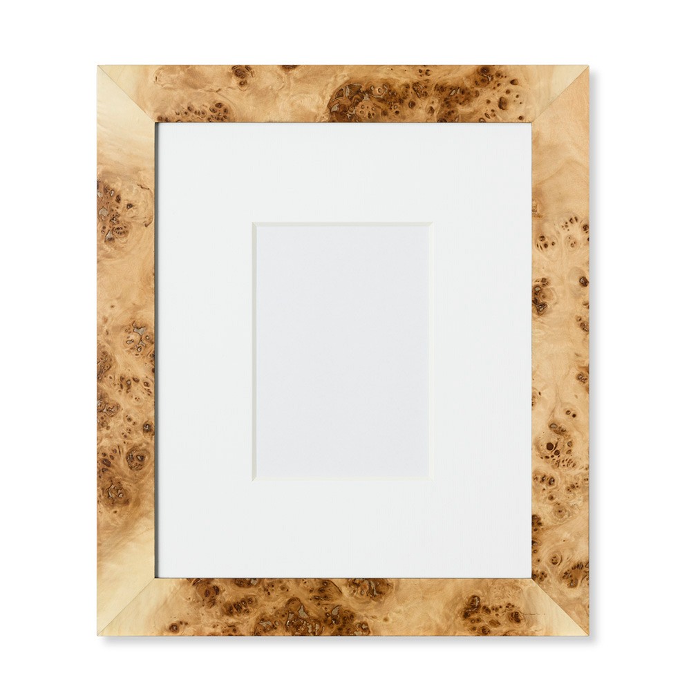 Exotic Burl Wood Gallery Picture Frames | 5x7