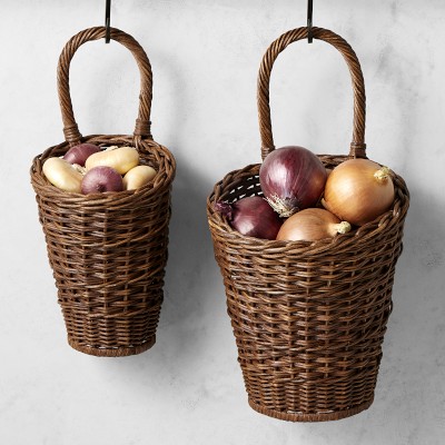Williams Sonoma Onion Basket, Set of 2