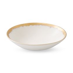 Brushed Gold Pasta Bowls, Set of 4