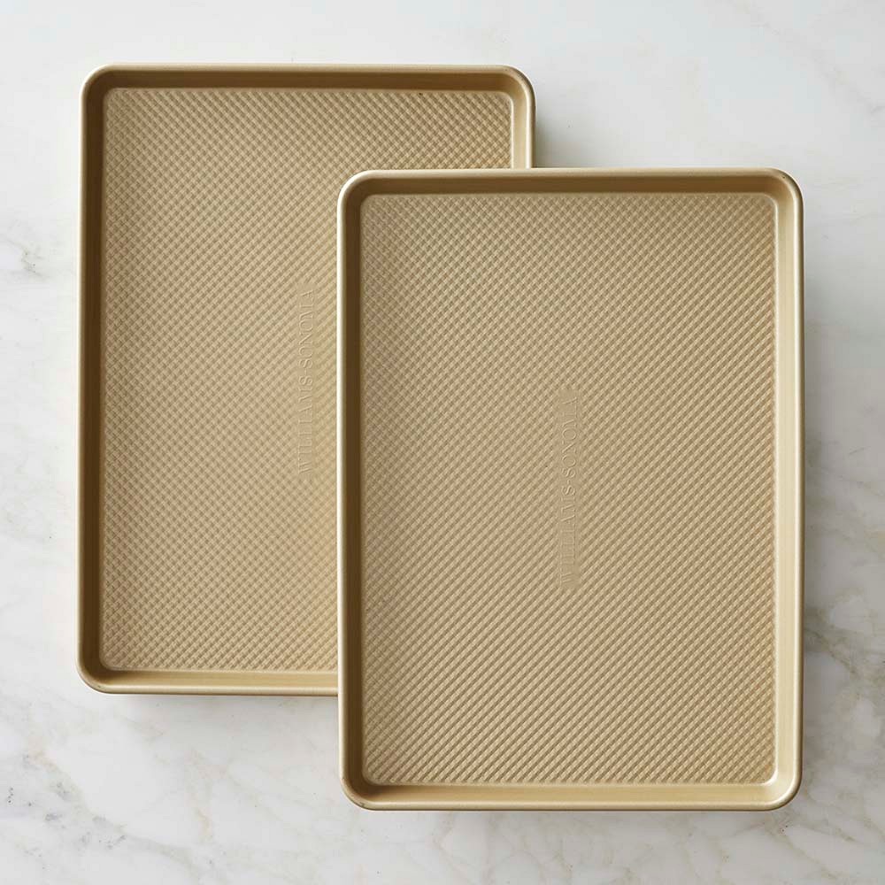 Williams Sonoma Goldtouch® Pro Nonstick Corrugated Half Sheet - Set of 2