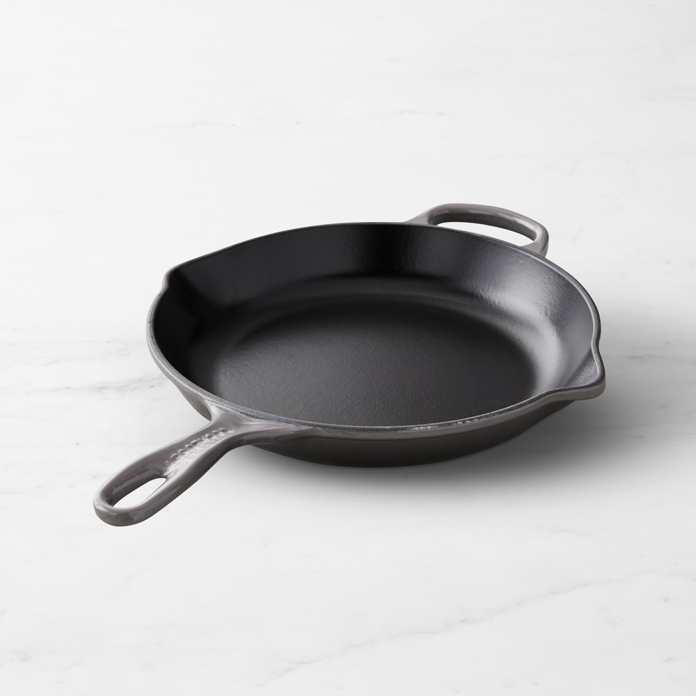 Le Creuset Signature Enameled Cast Iron Skillet Fry Pans - 10 1/4", Oyster