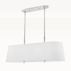 Winslow Pendant, Linear, Polished Nickel