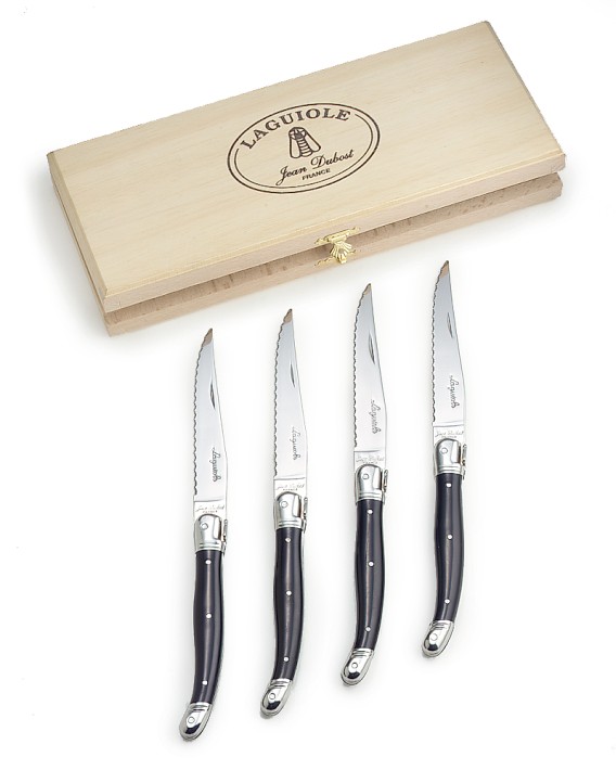 Laguiole Jean Dubost Steak Knives Set of 4 | Williams Sonoma