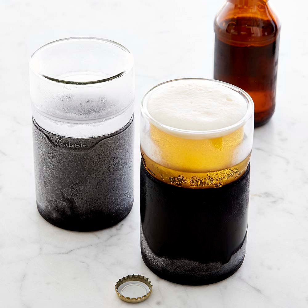 Rabbit Freezable Beer Glasses, Set of 2 - Set of 2