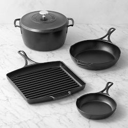 Lodge Blacklock Triple Seasoned Cast Iron 5-Piece Cookware Set