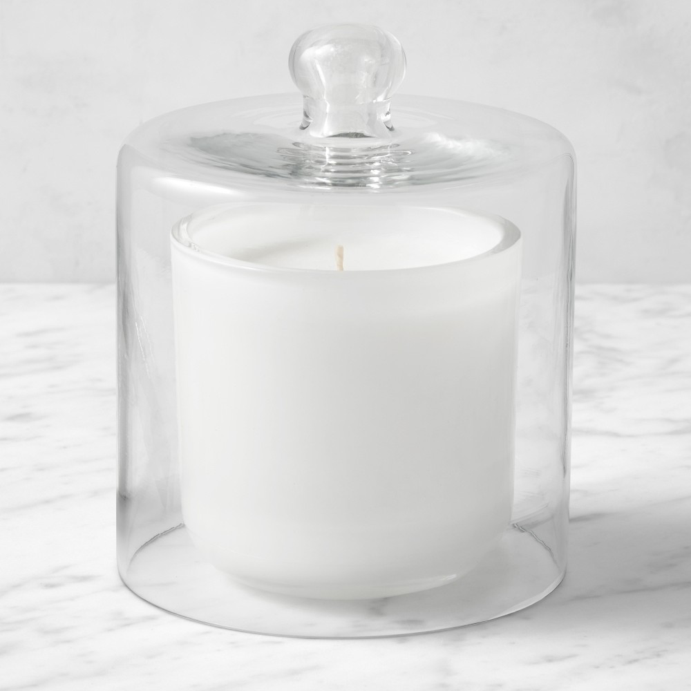 Williams Sonoma Glass Candle Cloche - Large