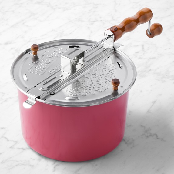 Whirley Pop Pink Stovetop Popcorn Maker