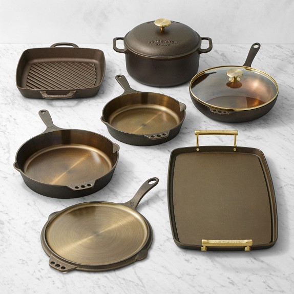 Smithey Seasoned Cast Iron 9-Piece Cookware Set