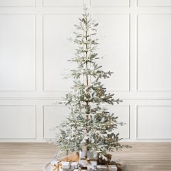 Balsam Hill Frosted Alpine Balsam Fir 6.5' LED Clear Fairy