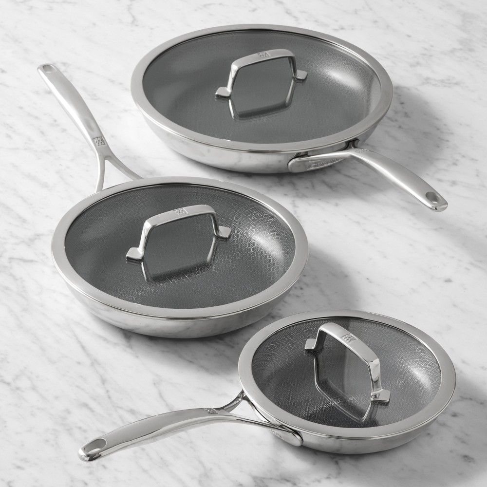 Zwilling Peak Hybrid Ceramic Nonstick Fry Pan, 6-Piece Set