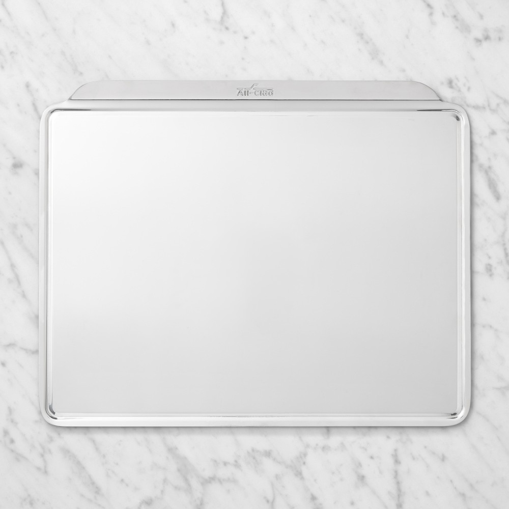 All-Clad Stainless Steel Cookie Sheet Pan, 12" x 17" - 12" x 17"