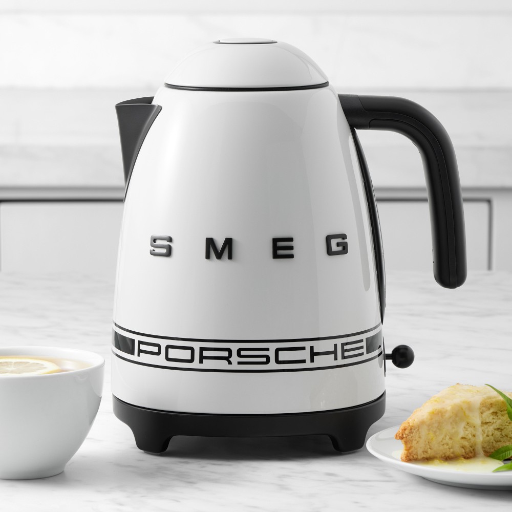 Porsche x SMEG Electric Kettle - Carrara White